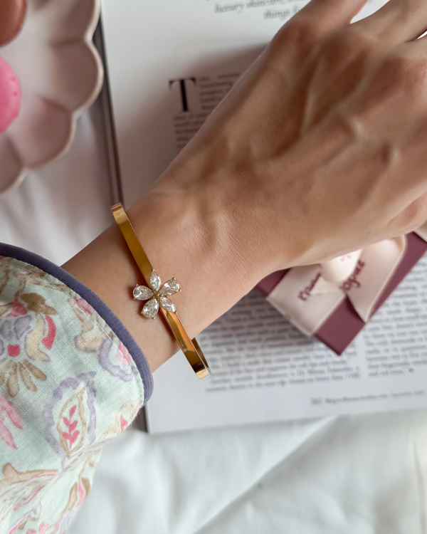 Flower Bracelet Bangles