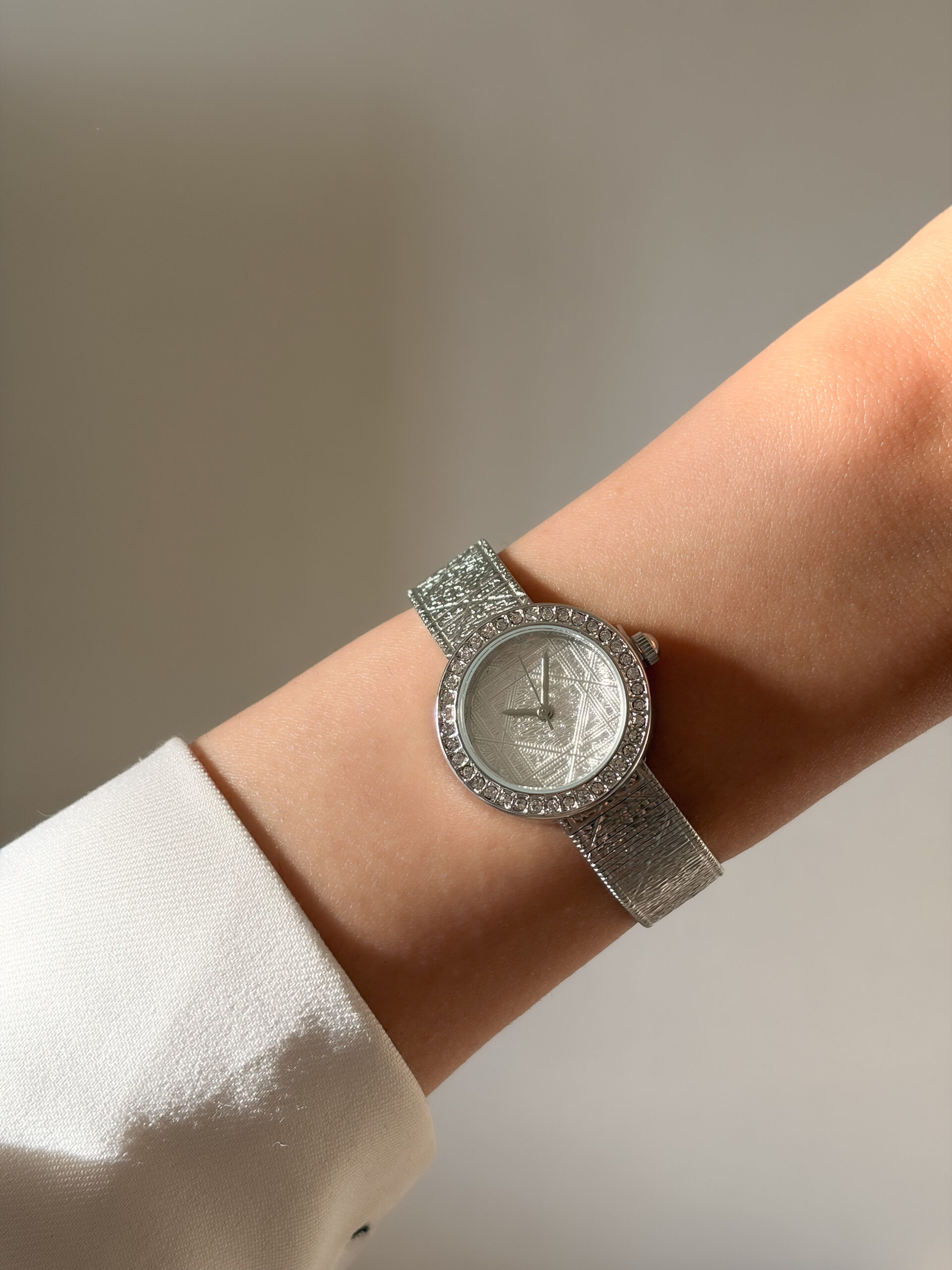Lady Elegant Silver Watch